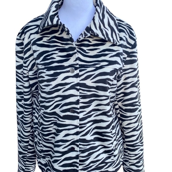 Bernardo collection animal print jacket size medium.‎ - Picture 1 of 16